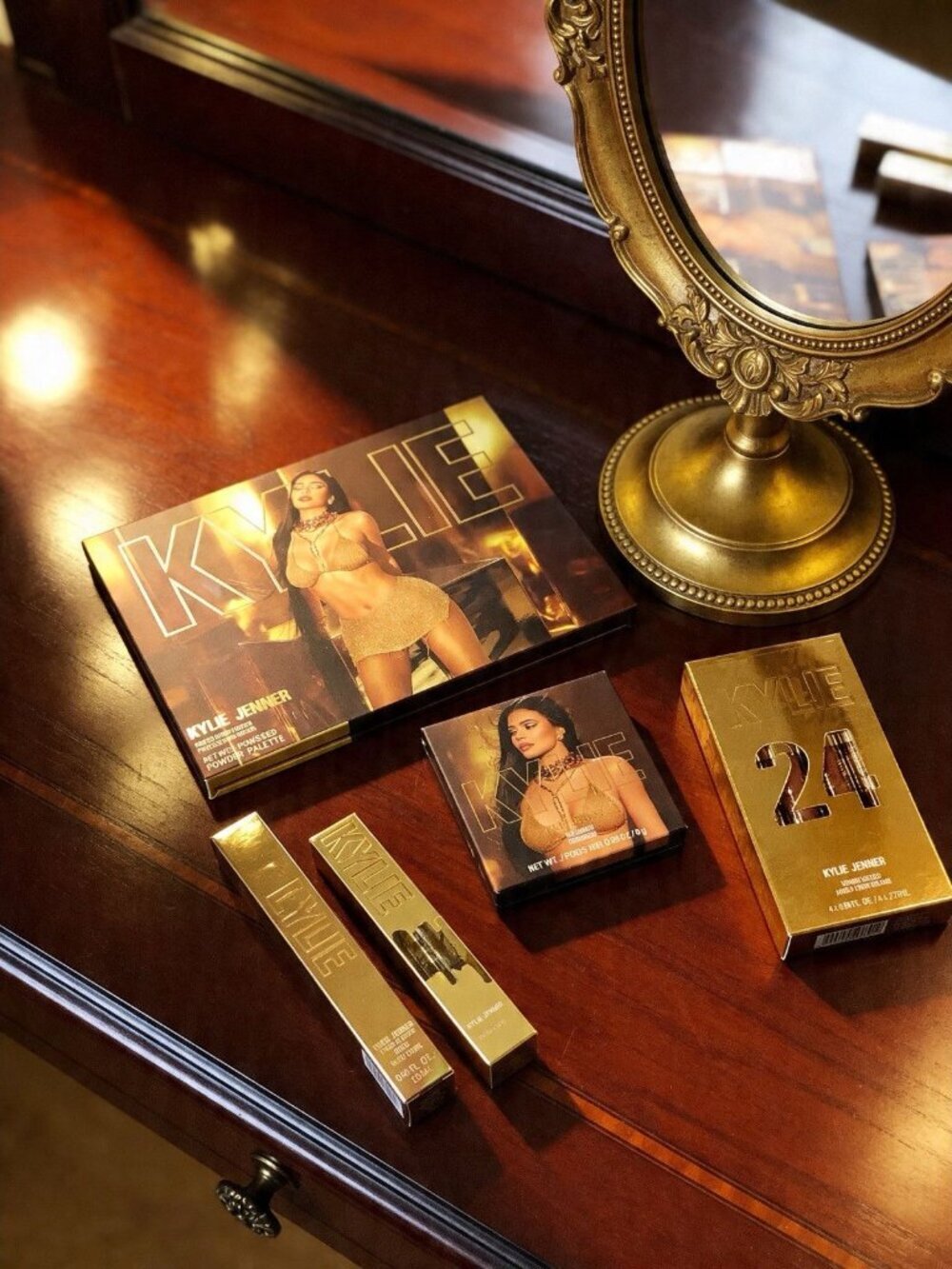 KYLIE JENNER Cosmetics 24K BIRTHDAY BUNDLE Full Set LIMITED EDITION COLLECTION